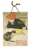 EDWARD PENFIELD (1866-1925). POSTER CALENDAR 1897. Deluxe edition. 9 pages. 1896. 14x10 inches, 35x25 cm. R.H. Russell & Son, New York.